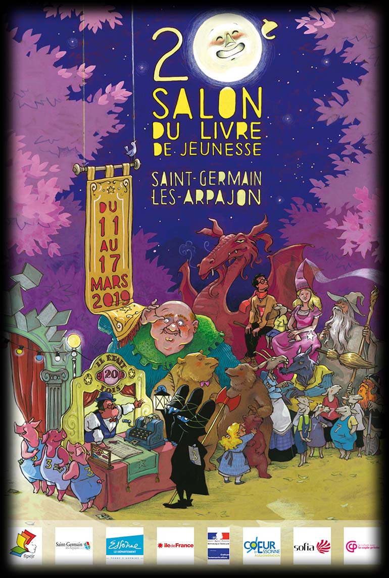 Salon du livre de St Germain lès Arpajon 2019